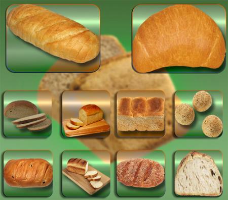 Картинки Прозрачные картинки для фотошопа - Хлебные изделия