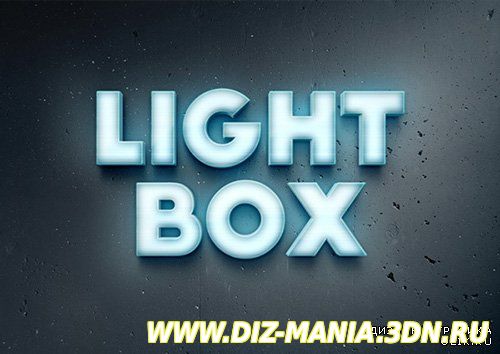 Картинки Скачать стили  Lightbox psd