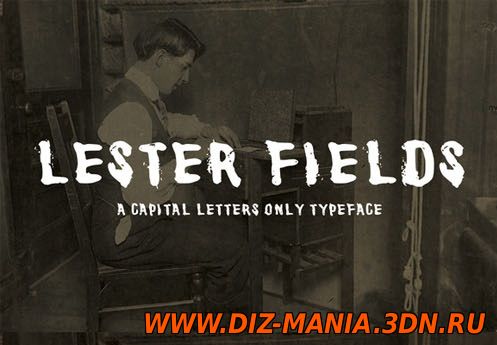 Скачать шрифт lester fields
