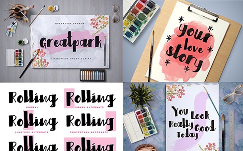 Скачать шрифт greatpark для фотошопа